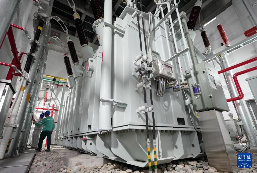 雄安新区首座“近零碳”变电站投运 雄安新区首座“近零碳”变电站投运