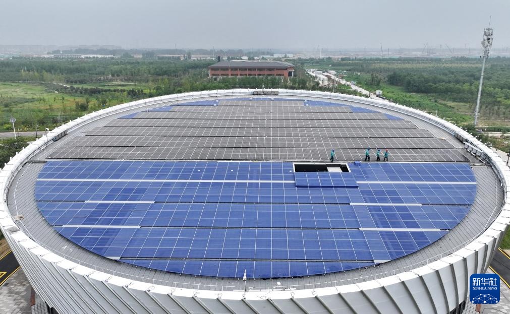 雄安新区首座“近零碳”变电站投运 雄安新区首座“近零碳”变电站投运