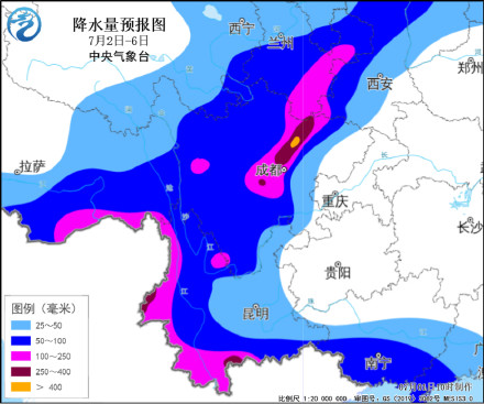 副高北跳北方切换暴雨模式 2日至3日京津冀辽吉等地将有较强降雨过程