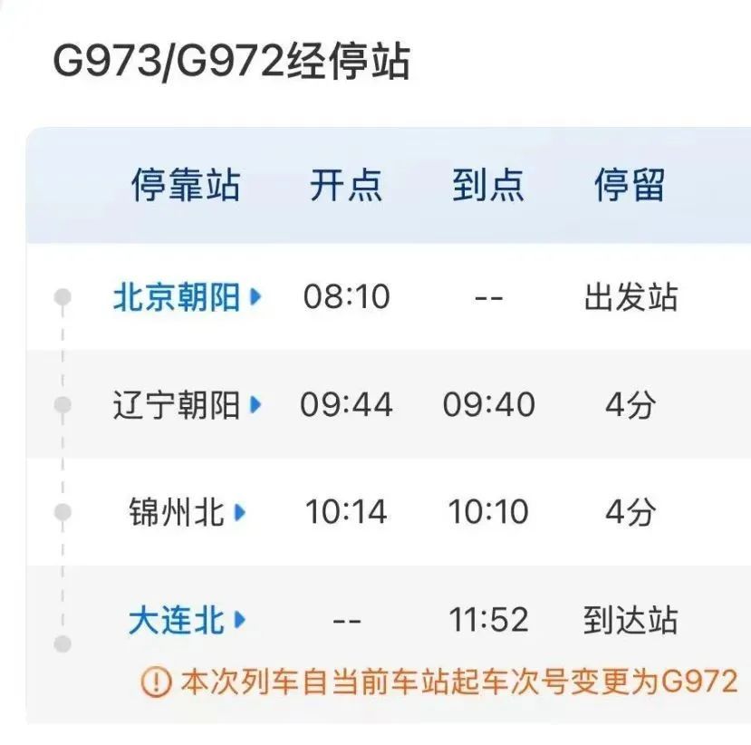 北京到沈阳，最快2小时29分！乘高铁去东北过夏天（附时刻表）