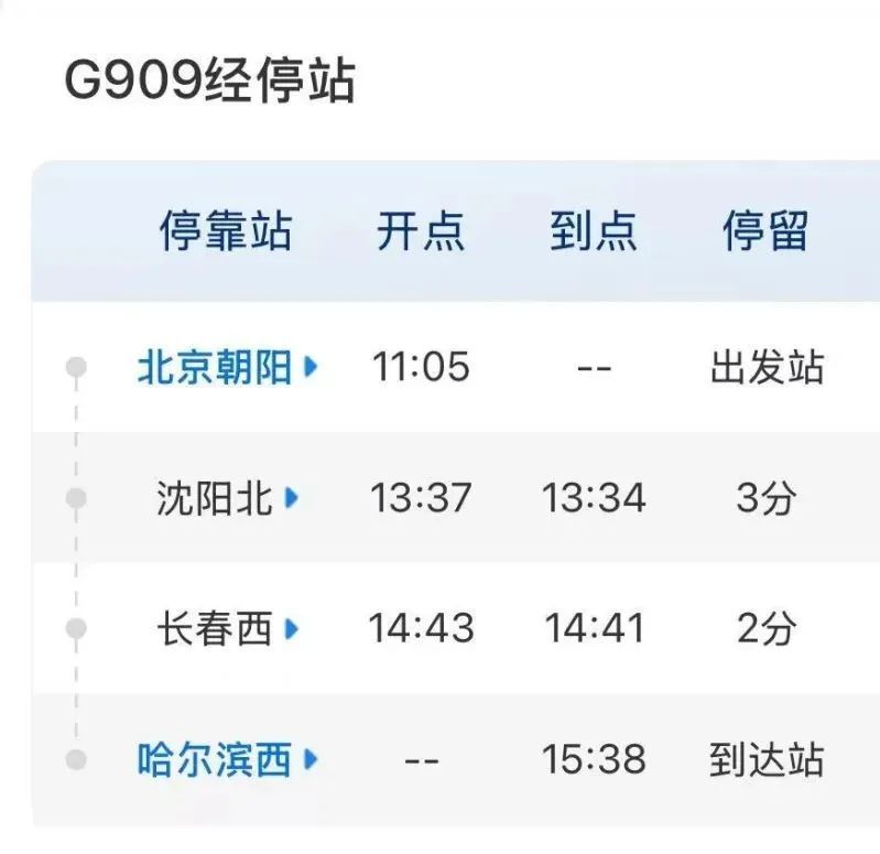 北京到沈阳，最快2小时29分！乘高铁去东北过夏天（附时刻表）