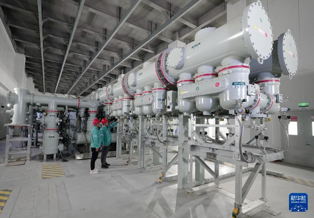 雄安新区首座“近零碳”变电站投运 雄安新区首座“近零碳”变电站投运