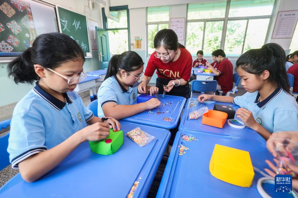 浙江诸暨:山村学校开启暑期夏令营 浙江诸暨:山村学校开启暑期夏令营