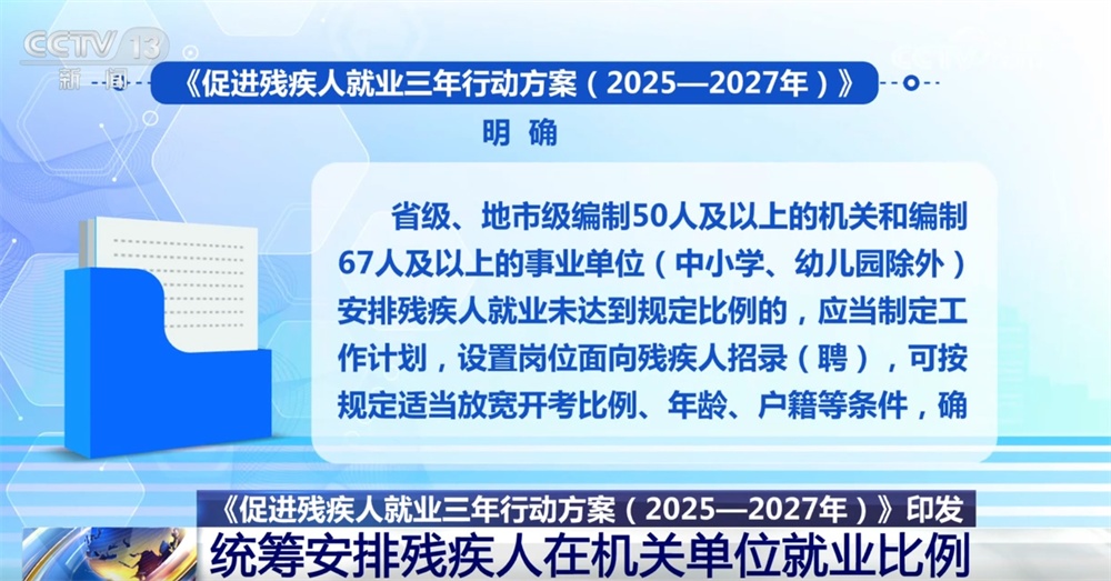 “春天的事业”托起稳稳的幸福 这一方案进一步加强残疾人就业帮扶 “春天的事业”托起稳稳的幸福 这一方案进一步加强残疾人就业帮扶