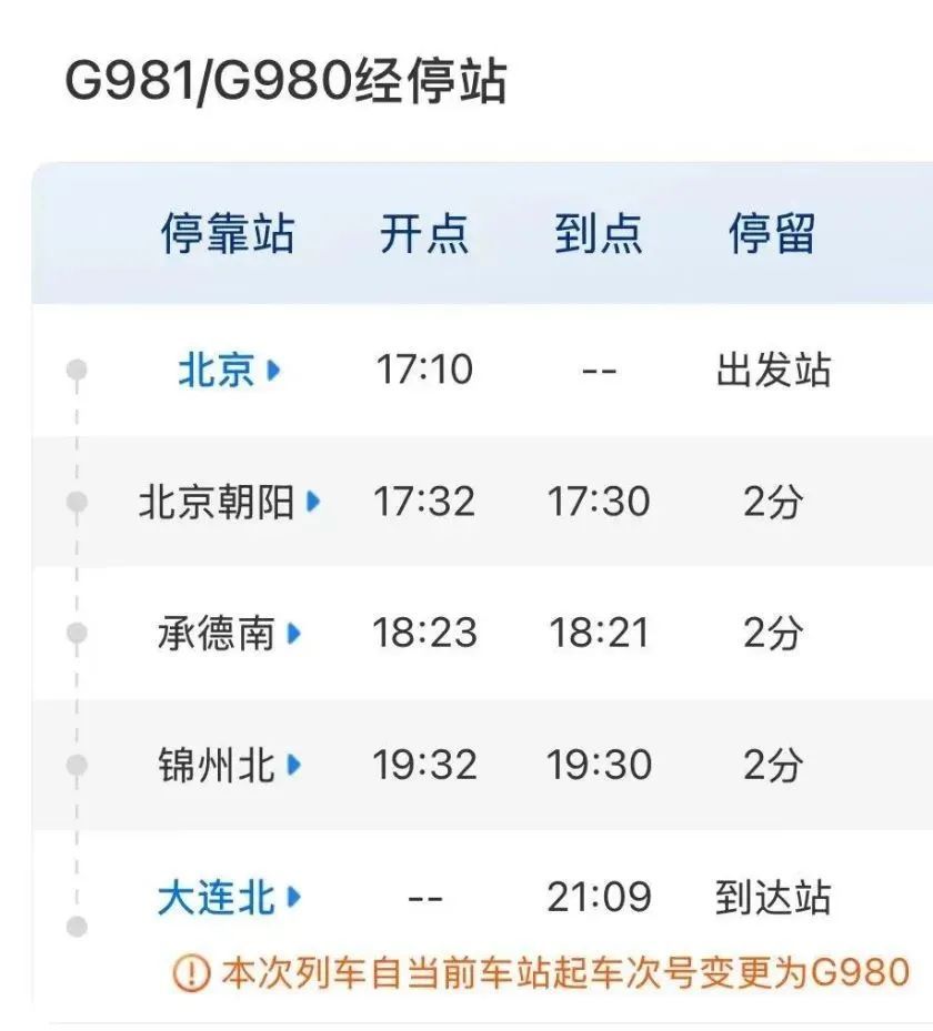 北京到沈阳，最快2小时29分！乘高铁去东北过夏天（附时刻表）
