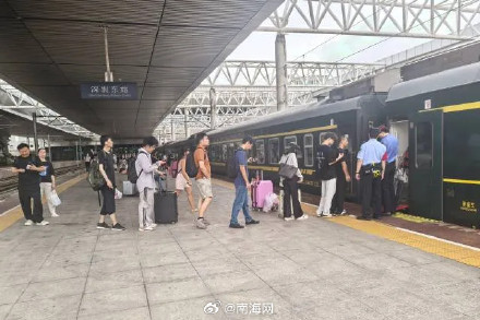 三亚往返深圳,可以火车直达了 三亚往返深圳,可以火车直达了