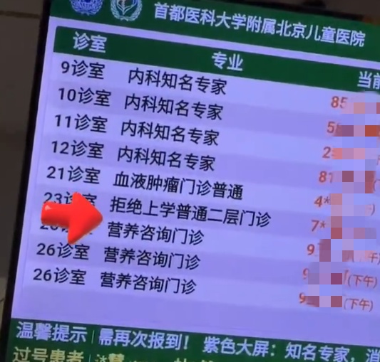 北京一医院有“拒绝上学”门诊，网友：请问哪里有“拒绝上班门诊”？