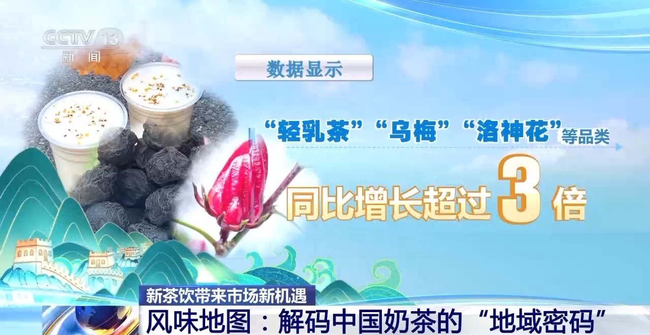 一杯奶茶如何重塑万亩良田?解码中国奶茶“地域密码” 一杯奶茶如何重塑万亩良田?解码中国奶茶“地域密码”