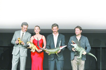 新版“侏罗纪”上映,斯嘉丽:中国是必须要来的地方 新版“侏罗纪”上映,斯嘉丽:中国是必须要来的地方