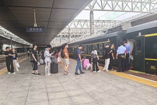 三亚往返深圳,可以火车直达了! 三亚往返深圳,可以火车直达了!