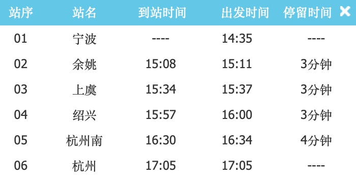每天1趟！全程2个半小时！宁波去这里又有新选择→