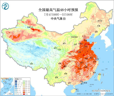 南方持续高温来了