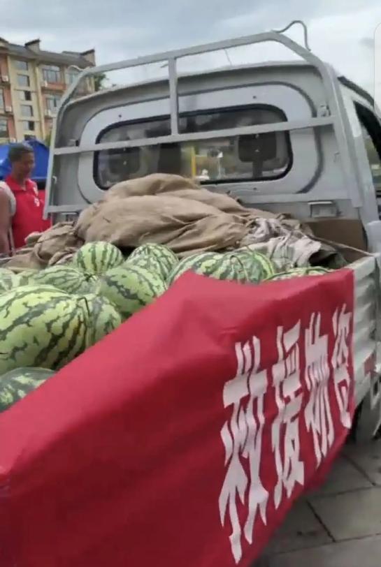 1700多斤、跨越近千公里的西瓜,“甜”了所有人的心! 1700多斤、跨越近千公里的西瓜,“甜”了所有人的心!