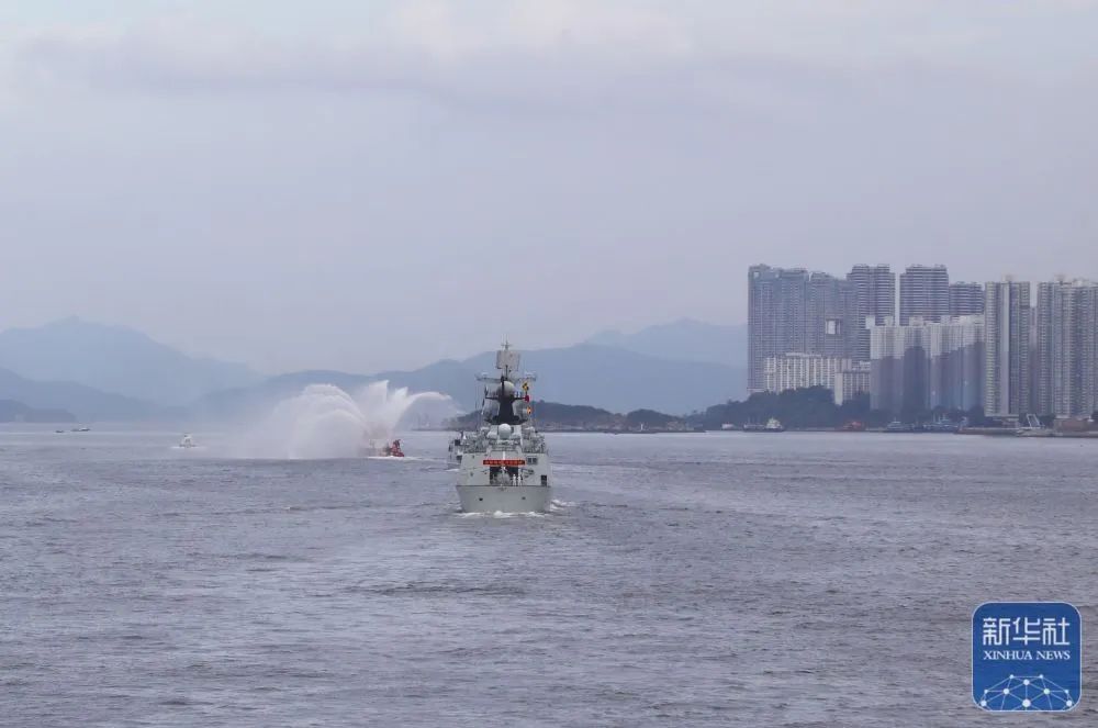 山东舰，抵达香港！