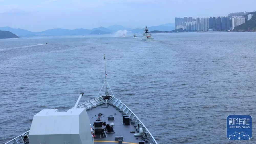 山东舰，抵达香港！