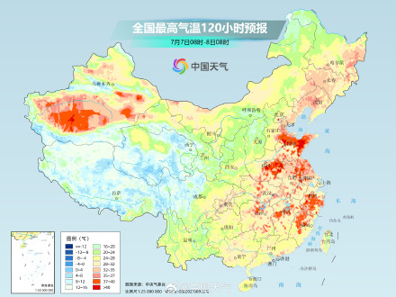 今年以来最强高温过程来袭 4日高温范围最大