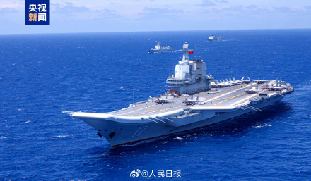 山东舰航母编队已抵达香港海域