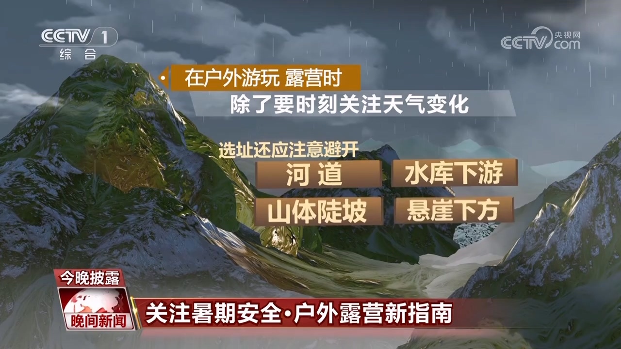暑期极端天气多发 户外露营新指南请查收