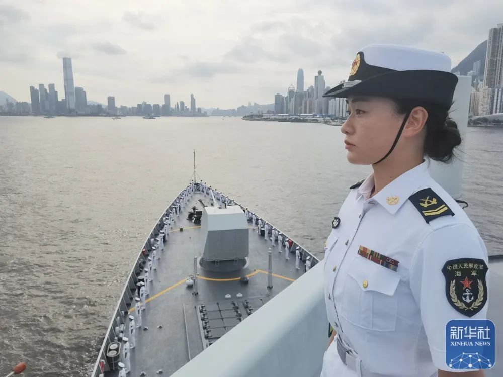 山东舰，抵达香港！