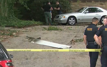 美一波音737空中襟翼脱落 坠入居民区 美一波音737空中襟翼脱落 坠入居民区