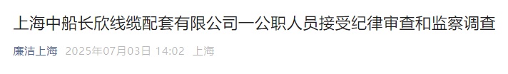 涉嫌严重违纪违法,上海一公职人员被查 涉嫌严重违纪违法,上海一公职人员被查