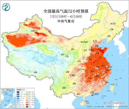 南方持续高温来了