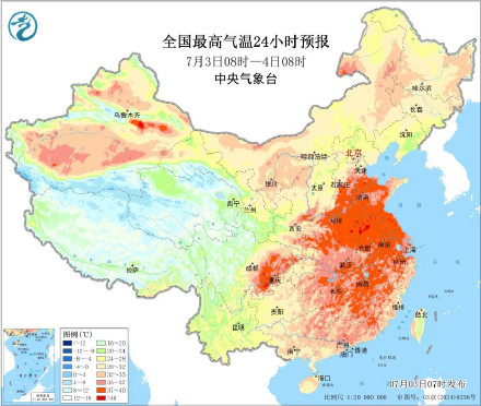 南方持续高温来了