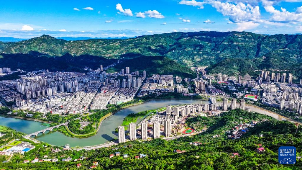 美丽中国|重庆开州:城市内湖综合治理显效益 美丽中国|重庆开州:城市内湖综合治理显效益