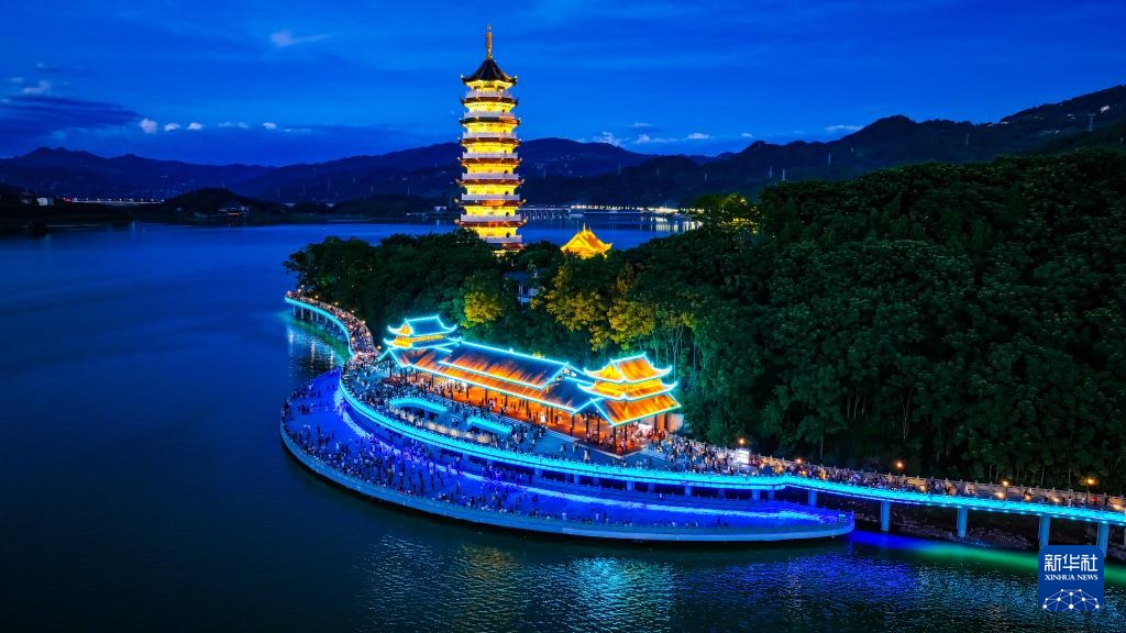 美丽中国|重庆开州:城市内湖综合治理显效益 美丽中国|重庆开州:城市内湖综合治理显效益