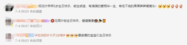 萌兰、花花、和叶,生日快乐!熊猫顶流邀请你一起庆生 萌兰、花花、和叶,生日快乐!熊猫顶流邀请你一起庆生