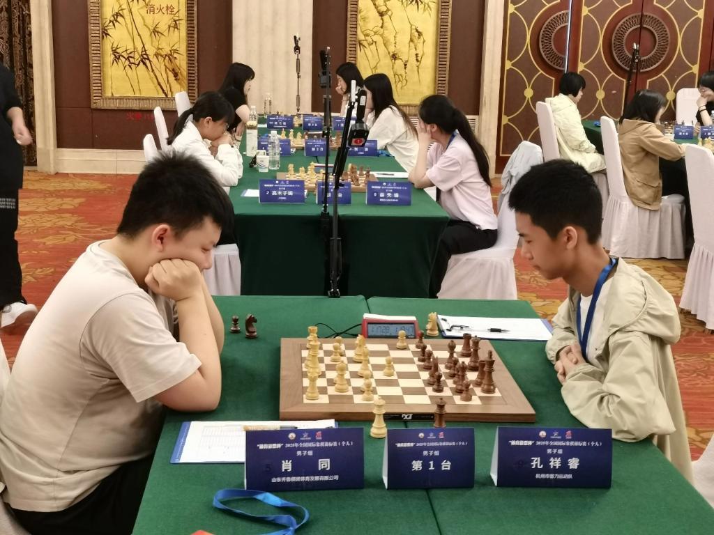 全国国际象棋锦标赛肖同、李雪怡夺冠 全国国际象棋锦标赛肖同、李雪怡夺冠