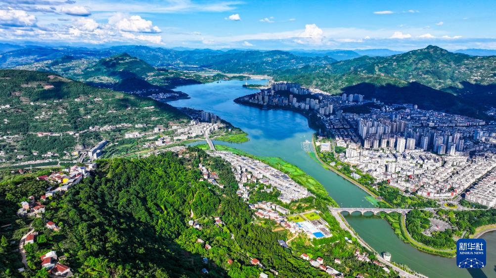 美丽中国|重庆开州:城市内湖综合治理显效益 美丽中国|重庆开州:城市内湖综合治理显效益