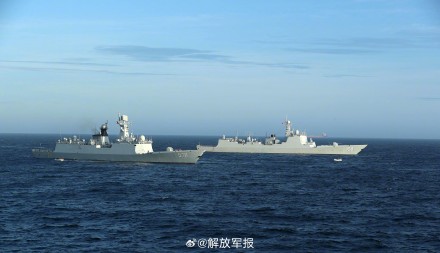看现场！舰艇编队海上砺兵