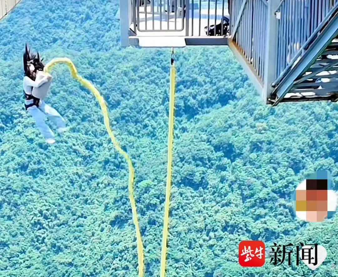 20岁女子景区蹦极被撞，确诊脑震荡！回忆经过：以为脸上是眼泪，一摸是血！景区回应