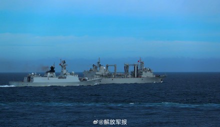 看现场！舰艇编队海上砺兵