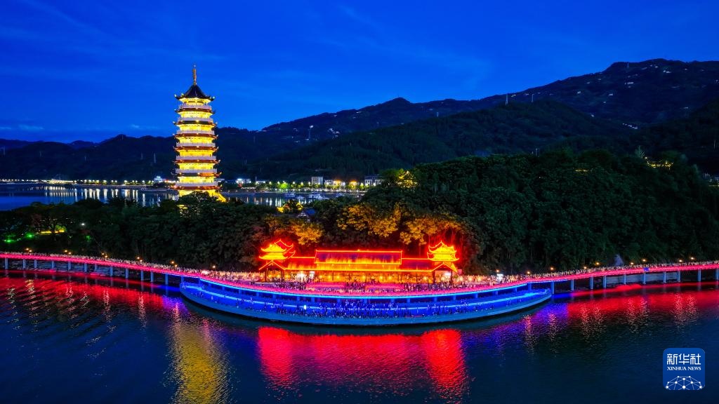 美丽中国|重庆开州:城市内湖综合治理显效益 美丽中国|重庆开州:城市内湖综合治理显效益