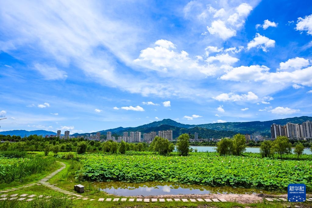 美丽中国|重庆开州:城市内湖综合治理显效益 美丽中国|重庆开州:城市内湖综合治理显效益