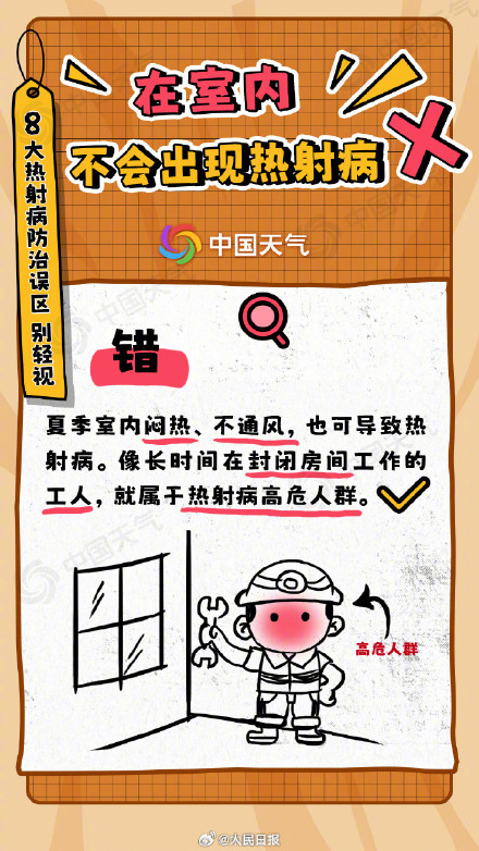 转发周知!热射病这8大误区别中招 转发周知!热射病这8大误区别中招