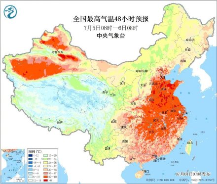 未来3天多地气温超过40摄氏度 未来3天多地气温超过40摄氏度