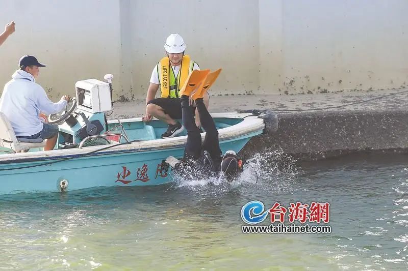 全副武装“蛙人”潜入厦门海底，拍下关键画面……