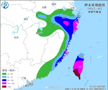 台风丹娜丝或登陆闽浙沿海 福建浙江等地注意防范