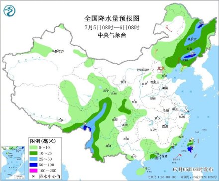 西北地区东部华北四川盆地等地多降雨