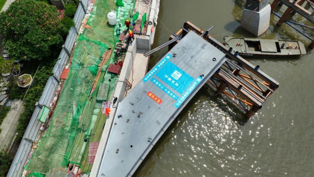 广州又一条跨江人行桥8月底贯通，打通海印桥至广州大桥滨水绿道“断点”