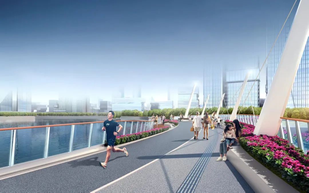 广州又一条跨江人行桥8月底贯通，打通海印桥至广州大桥滨水绿道“断点”