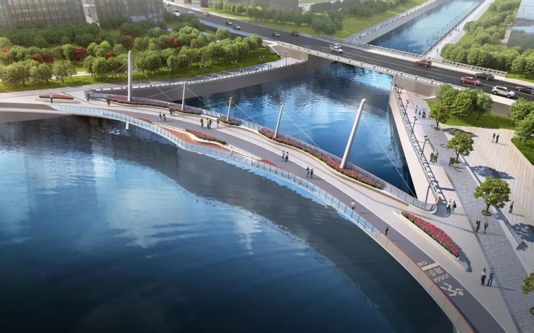 广州又一条跨江人行桥8月底贯通，打通海印桥至广州大桥滨水绿道“断点”