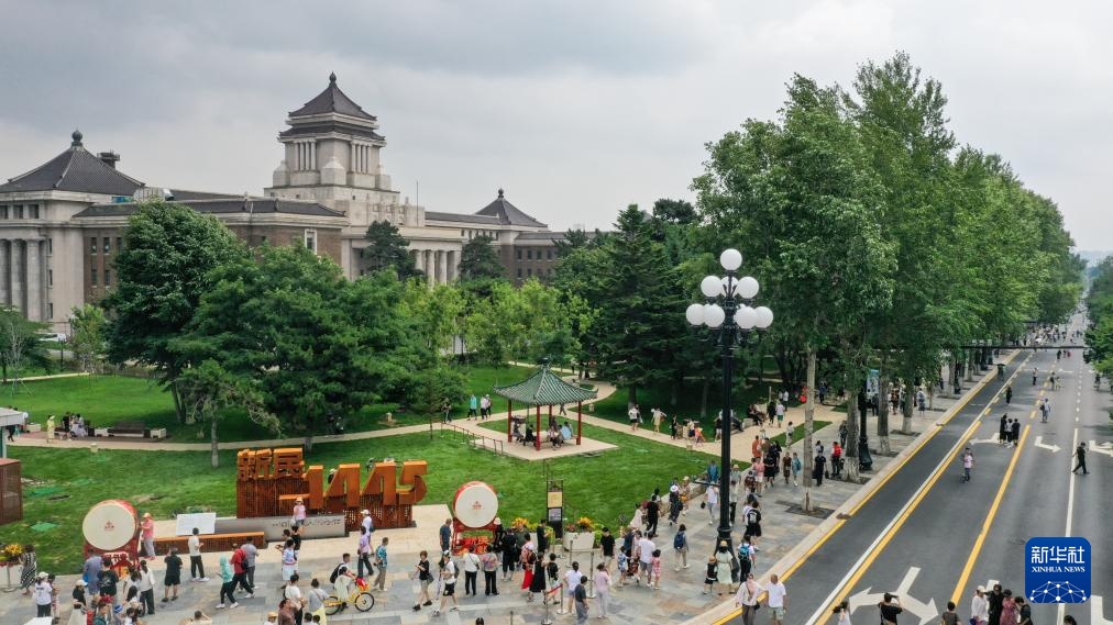 吉林首条中国历史文化名街——长春新民大街开街迎客 吉林首条中国历史文化名街——长春新民大街开街迎客