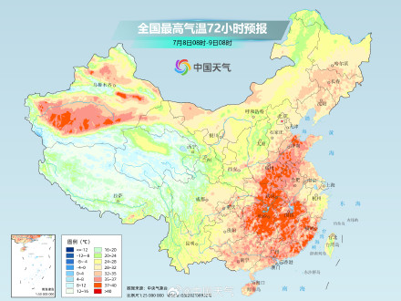 中东部将持续闷热 多地夜间热意十足