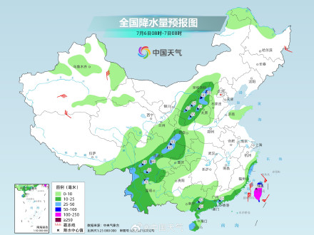“丹娜丝”将持续影响东南沿海 四川盆地或再现强降雨