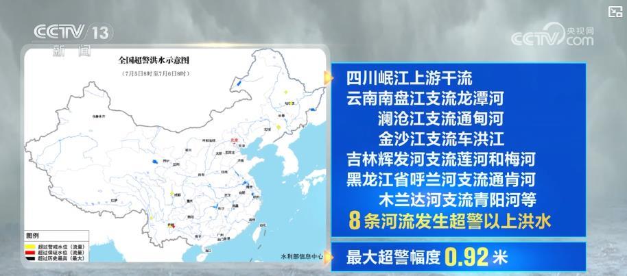 强降雨致多地河流超警:各方积极抢险救援 筑牢安全防线 强降雨致多地河流超警:各方积极抢险救援 筑牢安全防线