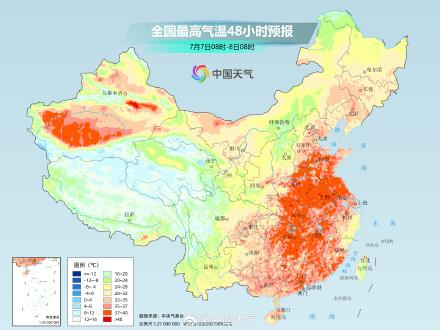 中东部将持续闷热 多地夜间热意十足